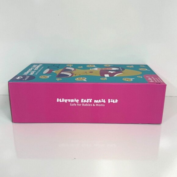 Deeloki Electric Baby Nail Trimmer 6-in-1 Kit with Pads Portable Safe BPA-Free - Picture 4 of 6